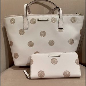 Kate spade purse and wallet